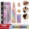 2 in 1 Flawless facial & eyebrows hair remover trimmer for woman