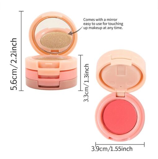 3 in 1 Highlighter-Blush-Contour - Image 2