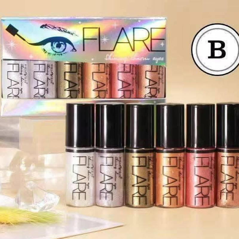 Flare Glitter Eyeliner 6pcs set